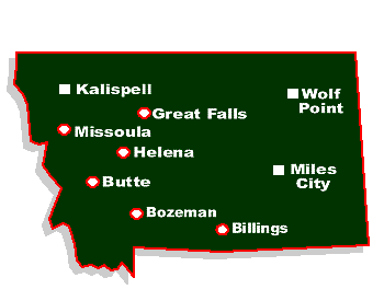 Montana Map